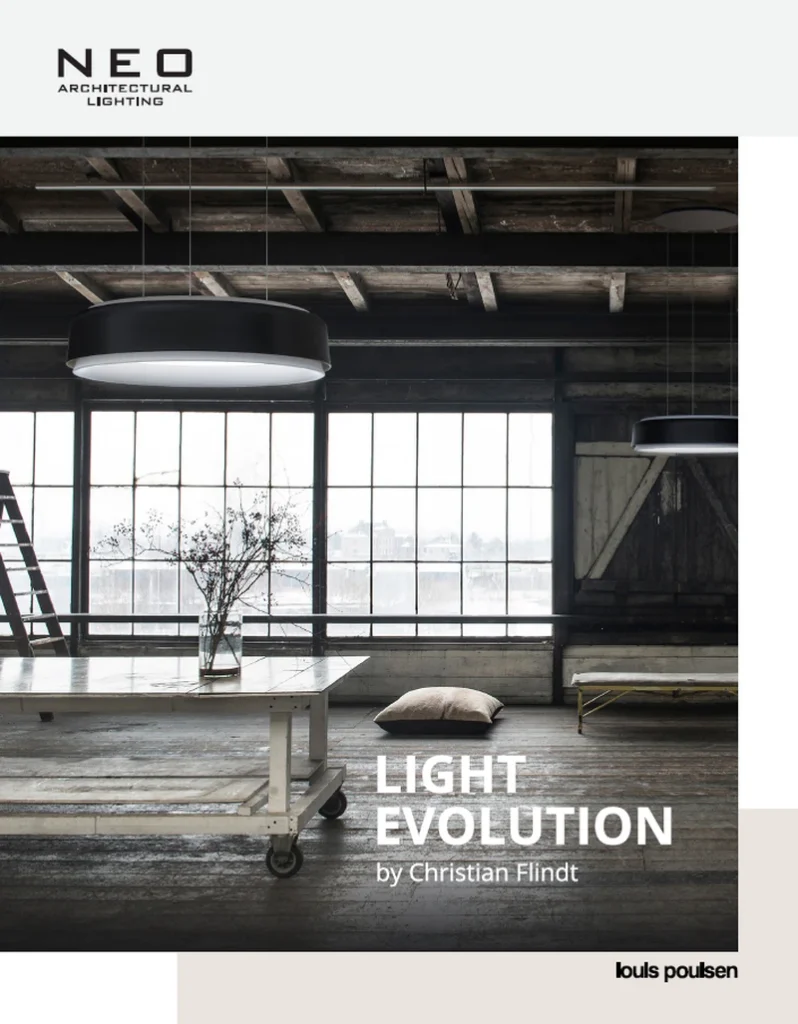 NEO Architectural Lighting - Lighting Evolution with Christian Flindt Brochure Cover