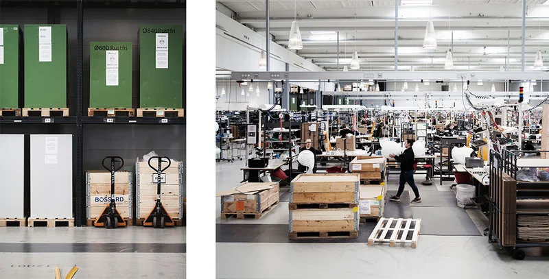 Louis Poulsen Warehouse in Denmark